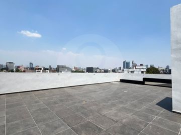 Departamento en renta en Roma Sur
