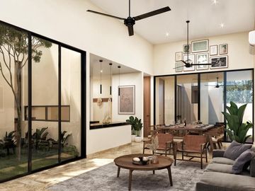 CASA VENTA MÉRIDA, UNA PLANTA, 509M2, ALBERCA, 3 RECÁMARAS,  DZITYÁ. OCT 2025.