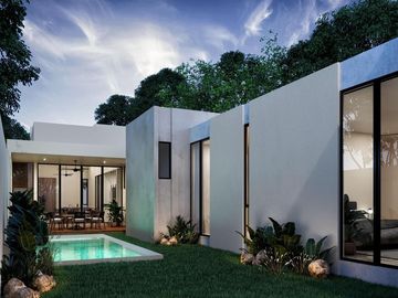 CASA VENTA MÉRIDA, UNA PLANTA, 509M2, ALBERCA, 3 RECÁMARAS,  DZITYÁ. OCT 2025.
