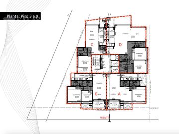 Departamento en Venta 2 ambientes San Isidro piso alto