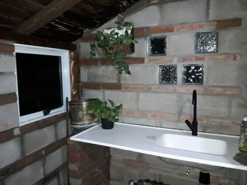 Cabaña pref 2d en Villa Cdad de América. Dique Los Molinos