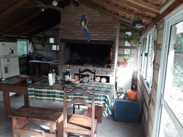 Cabaña pref 2d en Villa Cdad de América. Dique Los Molinos