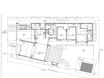 Piscina, 3 Dom, 3 Baños, 1 Planta