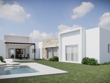 Piscina, 3 Dom, 3 Baños, 1 Planta