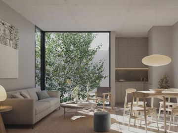 Venta Departamento 2 Ambientes con Patio en Villa Crespo