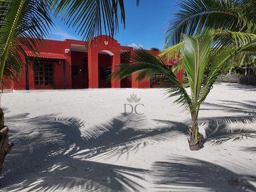 Casa Frente a la Playa en Costa Maya Mahahual