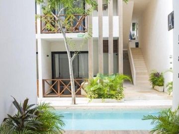 Venta Departamento. Tulum, Qroo. Zona La Veleta. Conjunto Smart Depas.