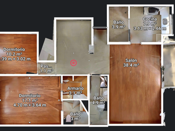 Departamento en Venta Fuentes de Tepepan, Tlalpan.