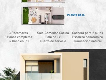 CASA EN VENTA EN PRIVADA ARCES