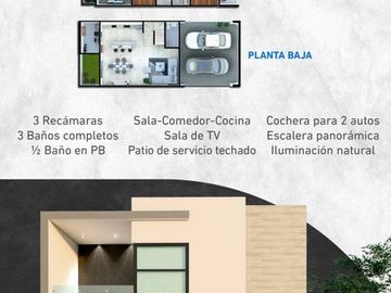 CASA EN VENTA EN PRIVADA ARCES