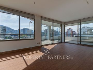 Departamento en venta Roman Diaz con Eliodoro Yañez, Providencia.