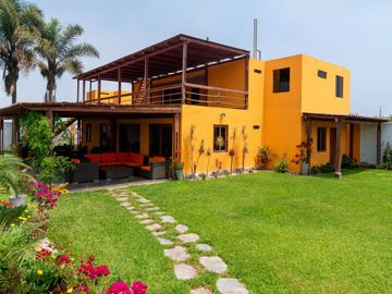 VENTA CASA DE 1,000 M2 DE TERRENO EN BUJAMA, MALA, CAÑETE, CASA DE CAMPO- PLAYA- KM 89 DE CARRETERA PANAMERICANA SUR