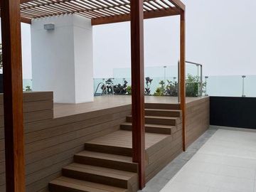 DEPA EXCLUSIVO CON VISTA A PARQUE! A 1 paso de Miraflores