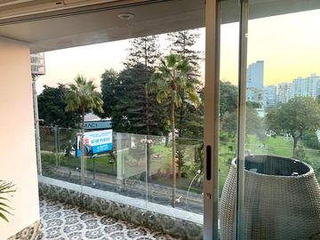 DEPA EXCLUSIVO CON VISTA A PARQUE! A 1 paso de Miraflores