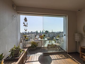 Límite con Miraflores | Terraza con vista panorámica