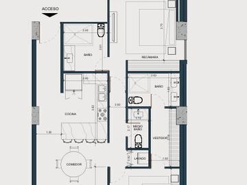 Departamento en venta en Mérida, Torre Insignia, Santa Gertrudis Copó ( Mod C)