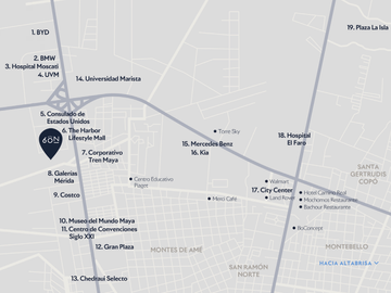 DEPARTAMENTO EN VENTA MÉRIDA, AVENIDA CALLE 60 NORTE A LADO DE PLAZA GALERIAS