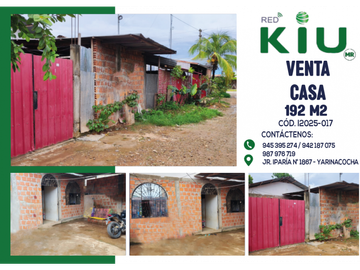 i025017 - VENTA CASA  – MANANTAY