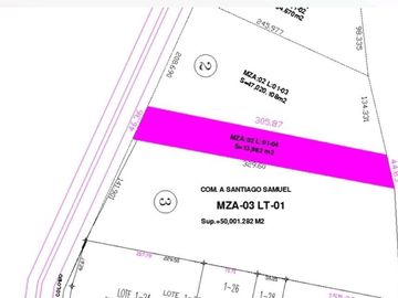 Terreno en Venta de 13,982 mts, sobre Avenida Luis D Colosio en Cancún