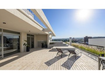 Depto en STEFANO V, balcon vista al lago, 1 dorm., AMOBLADO. PISO 6.