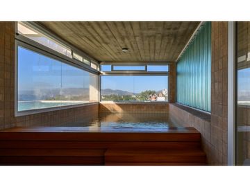 Depto en STEFANO V, balcon vista al lago, 1 dorm., AMOBLADO. PISO 6.