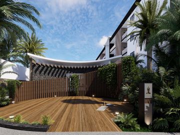 Departamento en venta de 3 rec en Cancun residencial Lagoa del Sol