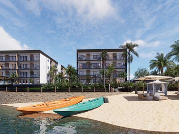 Departamento en venta de 3 rec en Cancun residencial Lagoa del Sol