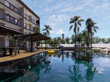 Departamento en venta de 3 rec en Cancun residencial Lagoa del Sol