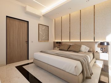 Departamento en venta de 3 rec en Cancun residencial Lagoa del Sol