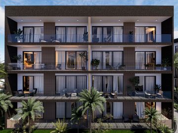 Departamento en venta de 3 rec en Cancun residencial Lagoa del Sol