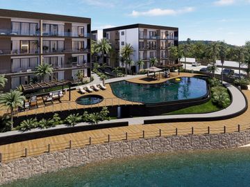 Departamento en venta de 3 rec en Cancun residencial Lagoa del Sol