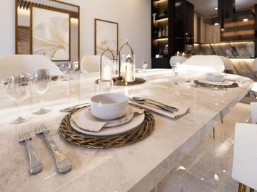 Departamento en venta de 3 rec en Cancun residencial Lagoa del Sol