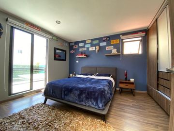 CASA EN VENTA EN METEPEC, EN EL CASTAÑO CON TERRAZA