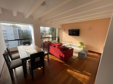 SE ALQUILA DEPARTAMENTO AMOBLADO FRENTE A PARQUE BADEN POWELL