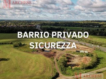 Terrenos en venta en Barrio Privado Sicurezza en Ituzaingó Norte