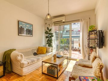 VENTA DEPARTAMENTO DOS AMBIENTES CAÑITAS TERRAZA
