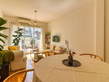 VENTA DEPARTAMENTO DOS AMBIENTES CAÑITAS TERRAZA