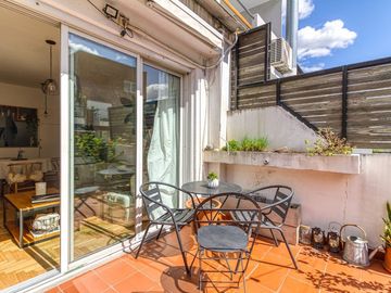 VENTA DEPARTAMENTO DOS AMBIENTES CAÑITAS TERRAZA