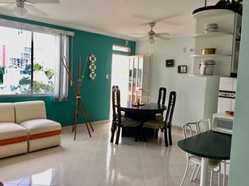 VENDO DEPARTAMENTO DE 2 DORMITORIOS AMOBLADO EN TONSUPA