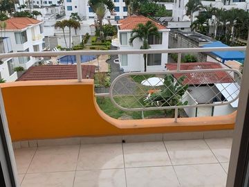 VENDO DEPARTAMENTO DE 2 DORMITORIOS AMOBLADO EN TONSUPA