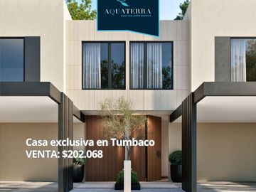 Casa en venta en Tumbaco 3D dentro de urbanización.