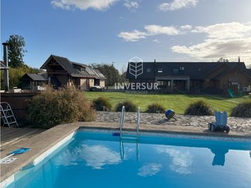 CASA EN PARCELA CON PISCINA TINAJA EN RIO BUENO