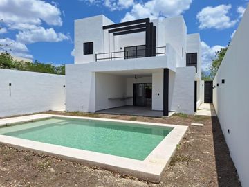 gran casa nueva, gran terreno- 3 habitaciones - bonita privada con amenidades