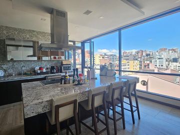 Venta o Renta departamento 3 dormitorios, moderno edificio Bellavista