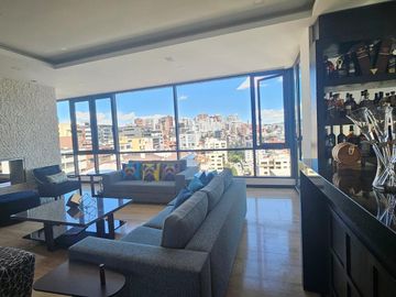 Venta o Renta departamento 3 dormitorios, moderno edificio Bellavista