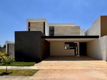 CASA VENTA MÉRIDA, 4 HABITS, ALBERCA, PRIVADA PARQUE NATURA CHOLUL, 214 ,ESTRENA