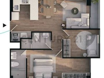 SANTA CATALINA. PRE VENTA DEPARTAMENTOS DE 2 DORMITORIO