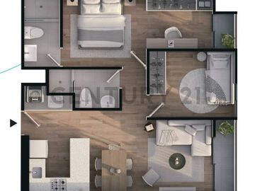 SANTA CATALINA. PRE VENTA DEPARTAMENTOS DE 2 DORMITORIO