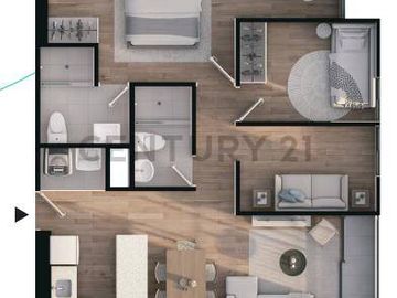 SANTA CATALINA. PRE VENTA DEPARTAMENTOS DE 3 DORMITORIO