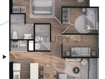 SANTA CATALINA. PRE VENTA DEPARTAMENTOS DE 3 DORMITORIO
